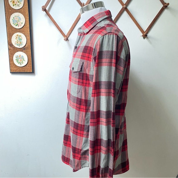 Bonobos Plaid Flannel Button Down Shirt - Picture 7 of 12